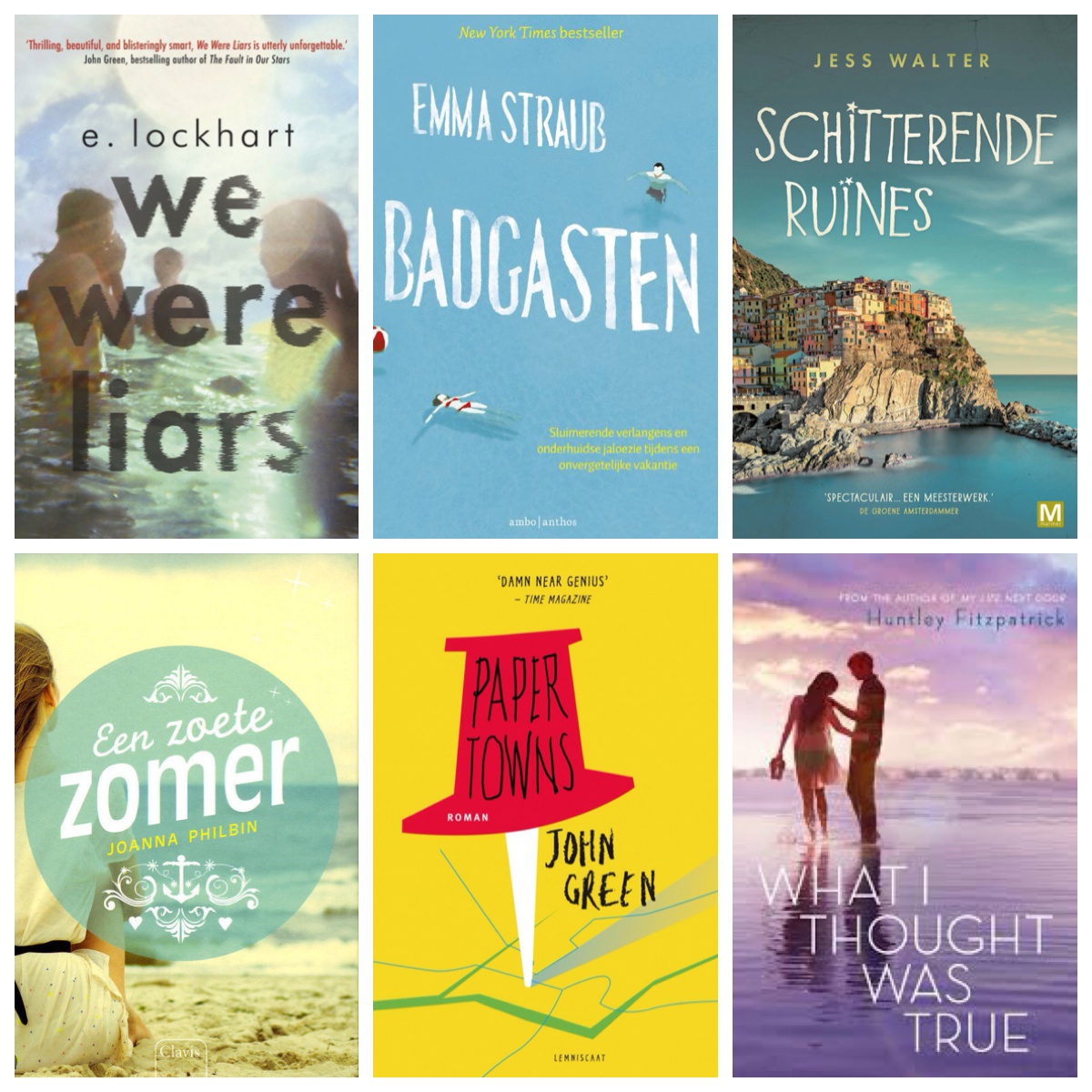 10 boeken met een vakantiethema Boeken recensies I heart Books